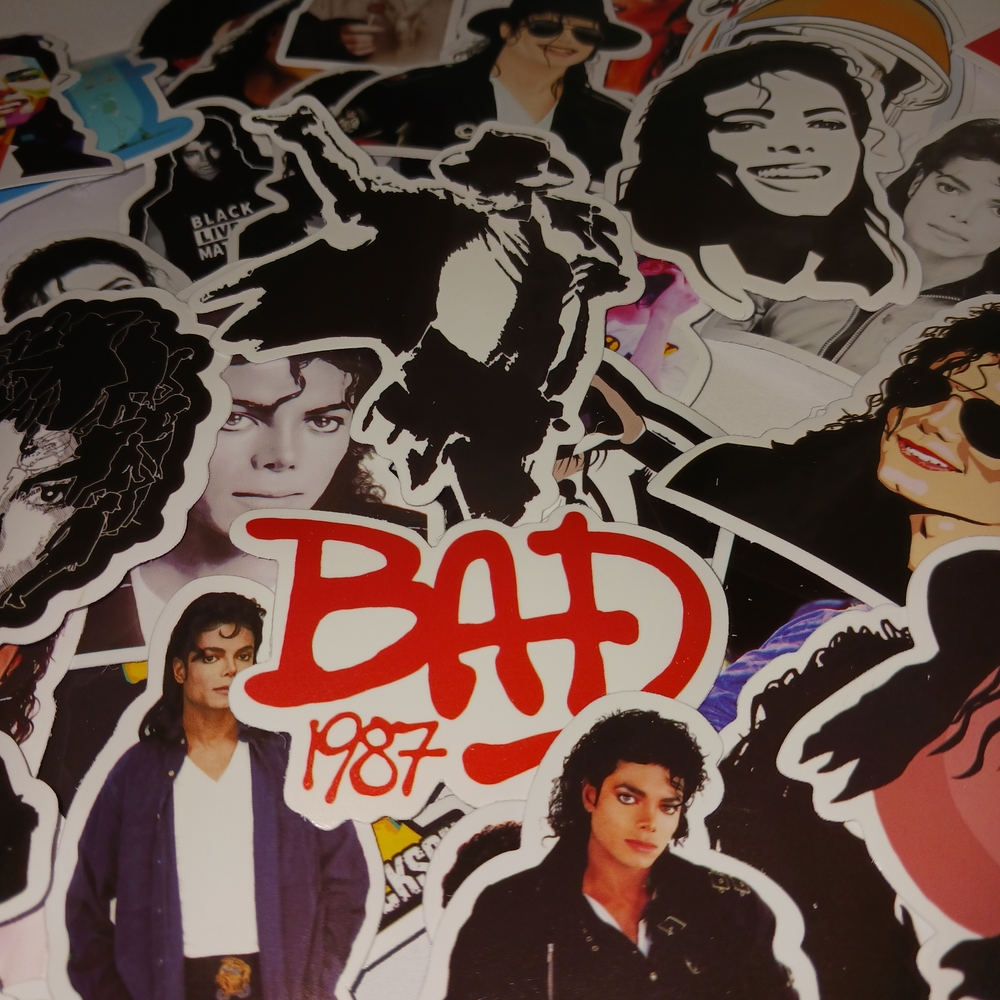Michael Jackson Sticker Pack - Picture 2 of 9